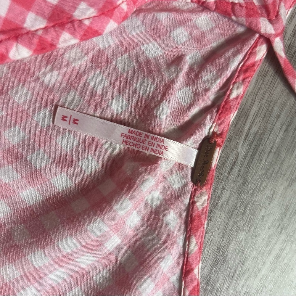Free People Checkered Women's minidress - Picture 5 of 6